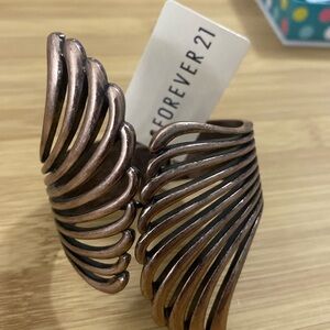 Forever 21 hinged cuff bracelet